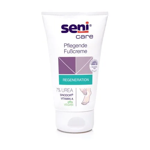 Seni Care pflegende Fußcreme mit 7% Urea, 100 ml Seni Care pflegende Fußcreme mit 7% Urea, 100 ml