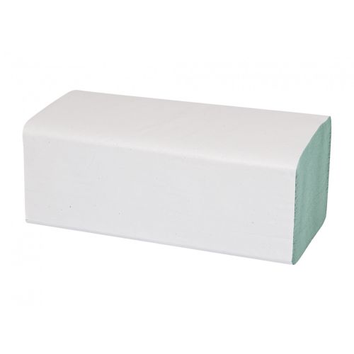 Papierhandtücher 1 lagig 25x23 cm Zick/Zack Falz, GRÜN Papierhandtücher 1 lagig 25x23 cm Zick/Zack Falz, GRÜN