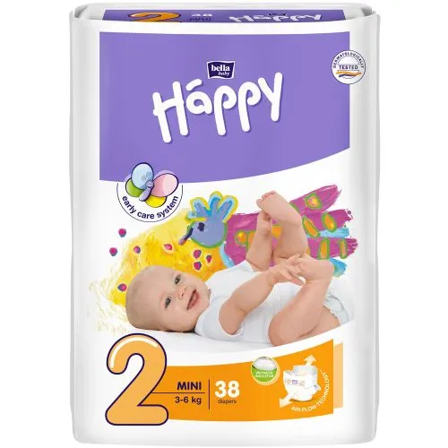 Bella Happy Babywindeln Mini Gr. 2 Babywindel Bella Happy Babywindeln Mini Gr. 2 Babywindel