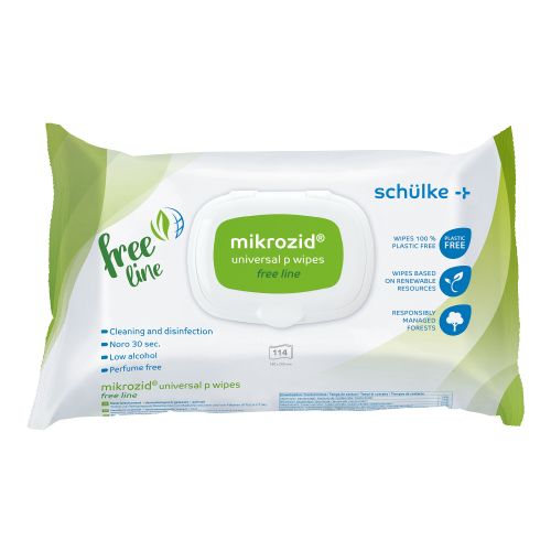 Schülke mikrozid universal p wipes free line