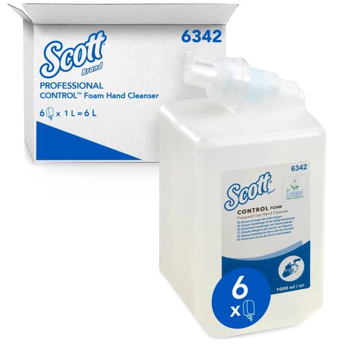 Kimberly-Clark 6342 Scott Control Schaum-Seife 6x1 ltr. Kimberly-Clark 6342 Scott Control Schaum-Seife 6x1 ltr.