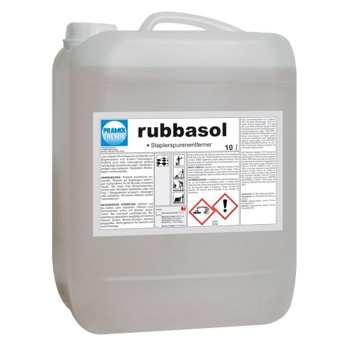 Pramol rubbasol Staplerspurenentferner 10 ltr. Pramol rubbasol Staplerspurenentferner 10 ltr.