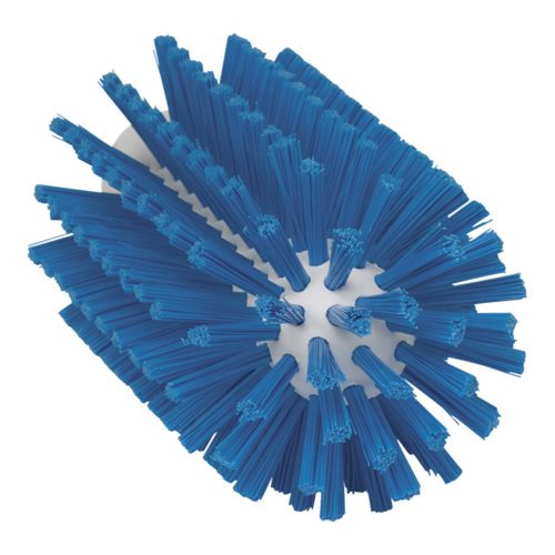 Vikan Rohrbürste für Stiel, Ø 77 mm, medium Borste, blau