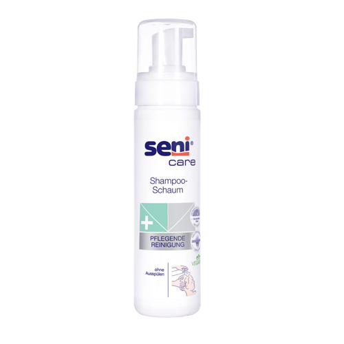 Seni Care Shampoo-Schaum Haarwäsche ohne Wasser Seni Care Shampoo-Schaum Haarwäsche ohne Wasser