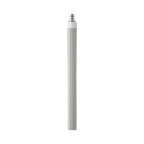 Vikan Ergonomischer Alustiel mit Wasserdurchlauf und Schnellkupplung (Q), Ø31 mm, 1540 mm, Weiß