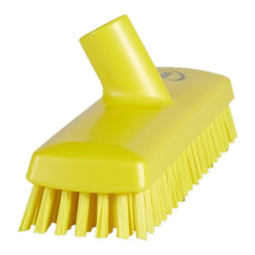 Vikan Schrubber mit Wasserdurchlauf, 270 mm, extra hart, gelb