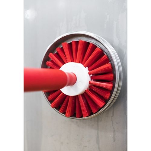 Vikan Tankbürste, Ø135 mm, medium, rot