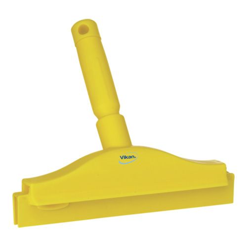 Vikan hygienischer Handwasserschieber mit austauschbarer Kassette, 250 mm, gelb