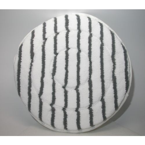 PolyPad weiß mit grauen Borstenstreifen PolyPad weiß mit grauen Borstenstreifen