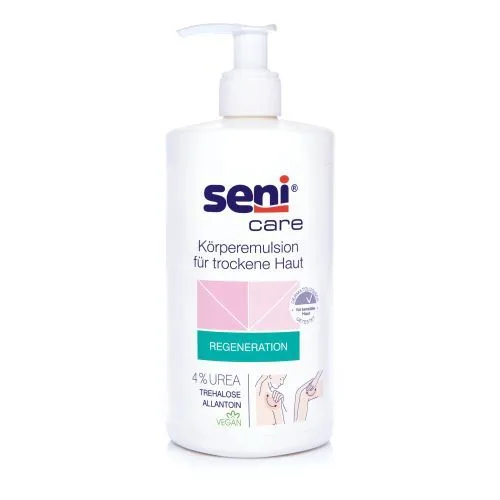 Seni Care Körperemulsion f. trockene Haut 4 % Urea 500 ml Seni Care Körperemulsion f. trockene Haut 4 % Urea 500 ml