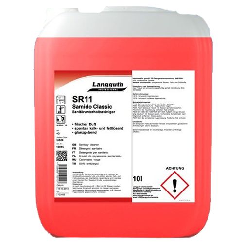 Langguth SR 11 Samido Classic Sanitärreiniger 10 ltr. Langguth SR 11 Samido Classic Sanitärreiniger 10 ltr.