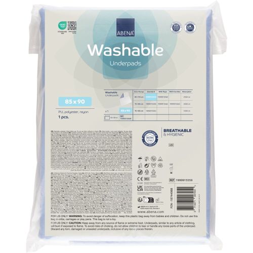 Abena Bettschutzunterlage waschbar 90x85 cm