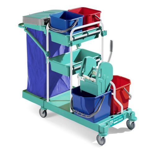 Reinigungswagen TTS Green 150, Putzwagen