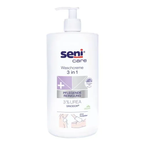 Seni Care Waschcreme 3 in 1, 1000 ml Seni Care Waschcreme 3 in 1, 1000 ml