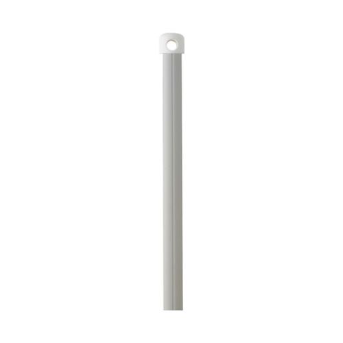 Vikan ergonomischer Stiel Edelstahl, Ø 31 mm, 1025 mm, weiss