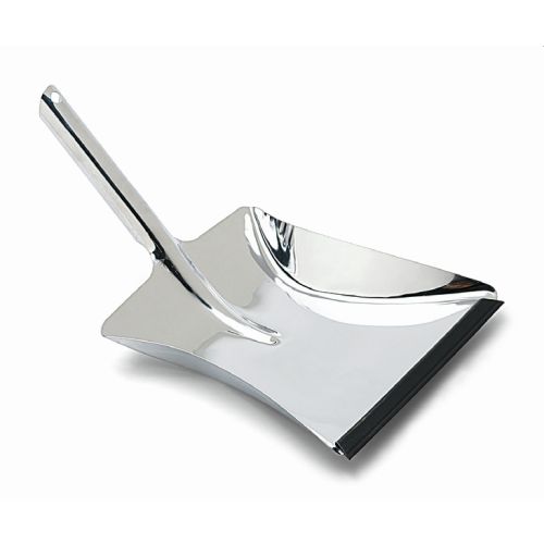 Kehrschaufel Edelstahl mit Lippe Kehrschaufel Edelstahl mit Lippe