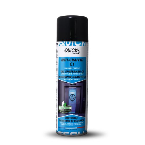 Quick TECH C1 Graffiti Entferner für empfindliche Oberflächen 500 ml Quick TECH C1 Graffiti Entferner für empfindliche Oberflächen 500 ml