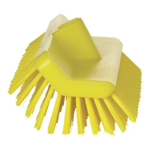 Vikan High-Low-Bürste/Winkelschrubber 265 mm medium gelb