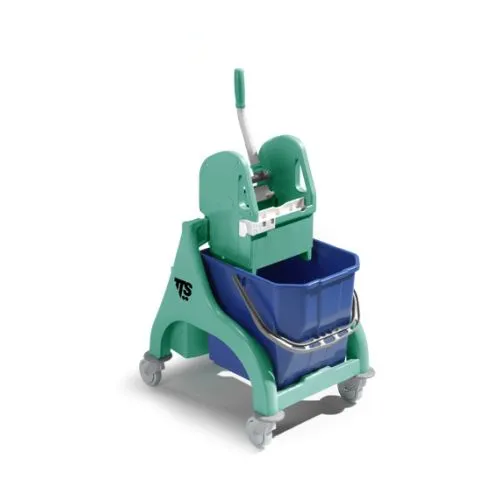 Einfachfahreimer TTS Nick grün Reinigungswagen Einfachfahreimer TTS Nick grün Reinigungswagen