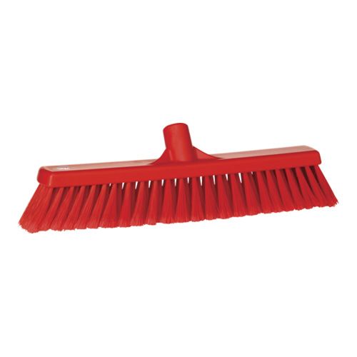 Besen Vikan 410 mm weich gesplisst rot Besen Vikan 410 mm weich gesplisst rot