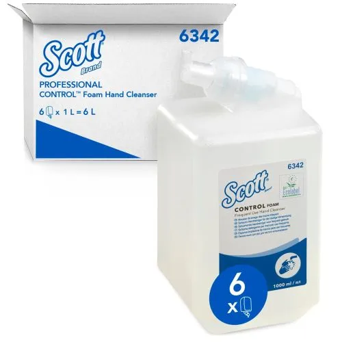 Kimberly-Clark 6342 Scott Control Schaum-Seife 6x1 ltr. Kimberly-Clark 6342 Scott Control Schaum-Seife 6x1 ltr.