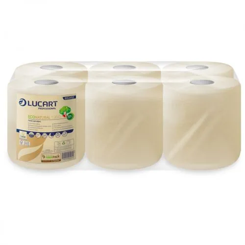 Lucart Econatural 1.900 Handtuchrolle Innenabrollung  1-lag.