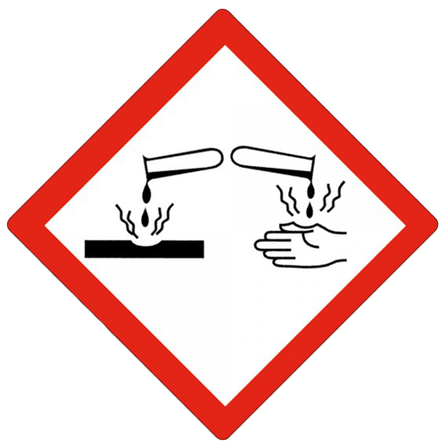 GHS05 Ätzwirkung