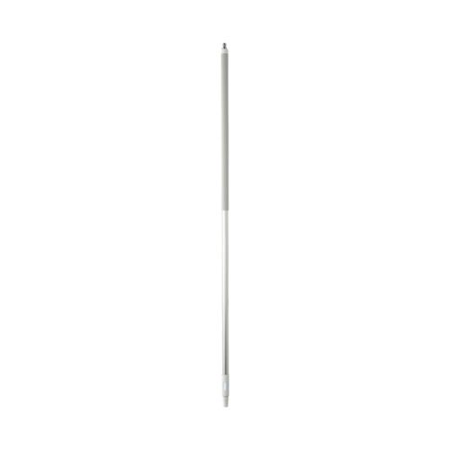 Vikan Ergonomischer Alustiel mit Wasserdurchlauf und Schnellkupplung (Q), Ø31 mm, 1540 mm, Weiß Vikan Ergonomischer Alustiel mit Wasserdurchlauf und Schnellkupplung (Q), Ø31 mm, 1540 mm, Weiß