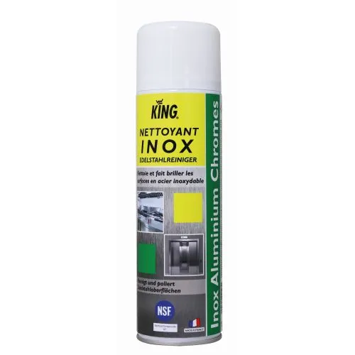 KING Edelstahlreiniger 500 ml - Reinigungs- & Pflegespray
