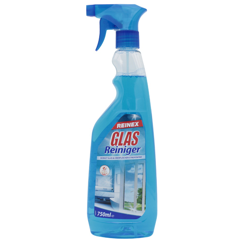 Reinex Glasreiniger mit Sprühpistole 750 ml Reinex Glasreiniger mit Sprühpistole 750 ml