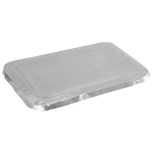 Deckel für Alu-Menüschalen, 17,8 x 22,7 cm, 1000 Stück Deckel für Alu-Menüschalen, 17,8 x 22,7 cm, 1000 Stück