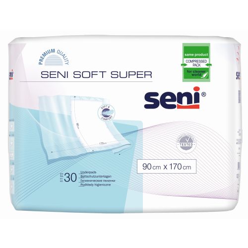 Seni Soft Super 170x90cm, Krankenunterlage Seni Soft Super 170x90cm, Krankenunterlage