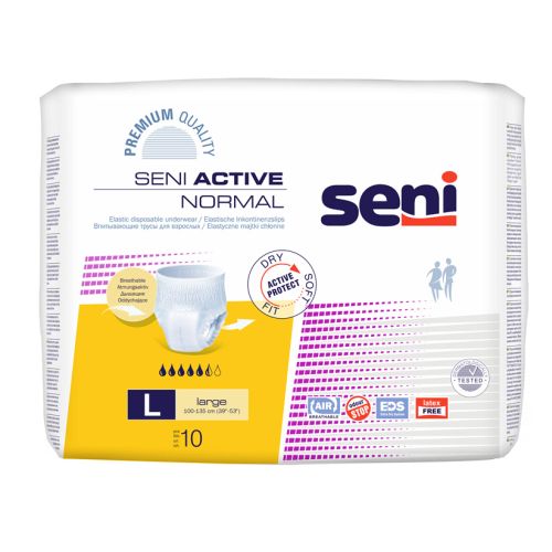 Seni Active Normal Inkontinenzslip, Large Seni Active Normal Inkontinenzslip, Large