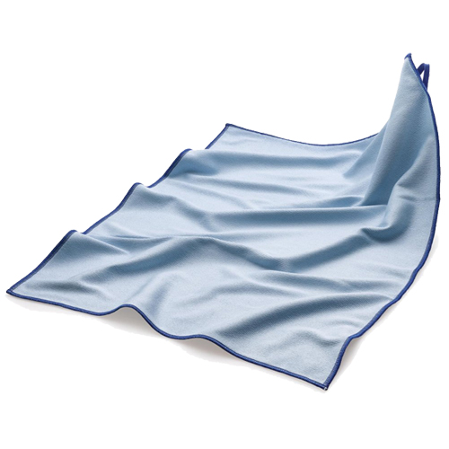 Mega Clean Microfaser Polier- u. Geschirrtuch 50x70 cm blau