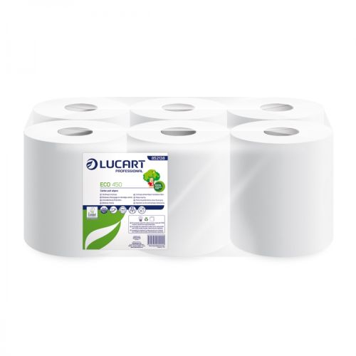 Lucart Handtuchrolle Innenabrollung ECO 450, 2-lag. 450 Abrisse Lucart Handtuchrolle Innenabrollung ECO 450, 2-lag. 450 Abrisse
