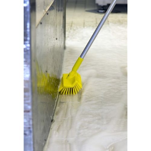 Vikan High-Low-Bürste/Winkelschrubber, 265 mm, medium, grün