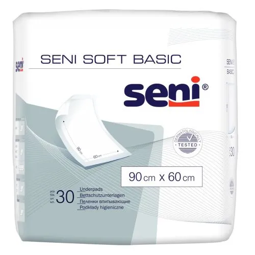 Seni Soft BASIC, 90x60 cm, Krankenunterlage Seni Soft BASIC, 90x60 cm, Krankenunterlage