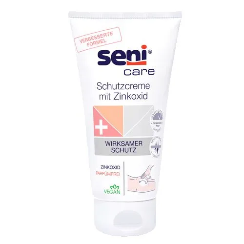 Seni Care Hautschutzcreme mit Zinkoxid 150 ml Seni Care Hautschutzcreme mit Zinkoxid 150 ml