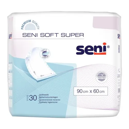 Seni Soft Super 90x60 cm, Krankenunterlage Seni Soft Super 90x60 cm, Krankenunterlage
