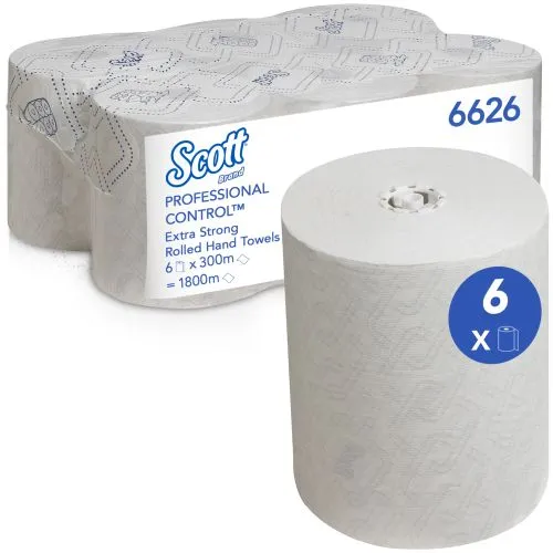 Kimberly-Clark 6626 Scott Control Extra Strong Handtuchrollen Kimberly-Clark 6626 Scott Control Extra Strong Handtuchrollen