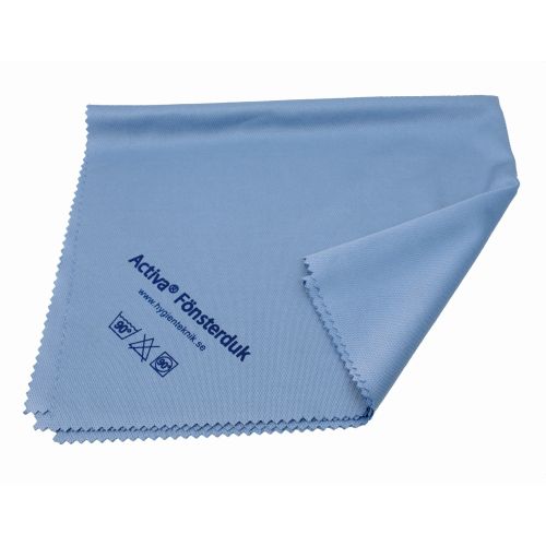 Activa Mikrofaser Glas- und Fenstertuch 50x40cm blau Activa Mikrofaser Glas- und Fenstertuch 50x40cm blau