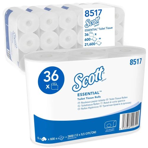 Kimberly-Clark Essential 8517 Scott Toilettenpapier 2 lagig
