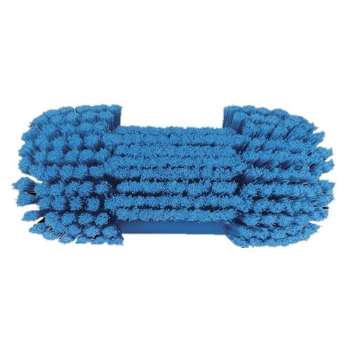 Vikan Waschbürste mit Drehgelenk & Wasserdurchlauf 240 mm weich/gesplisst blau