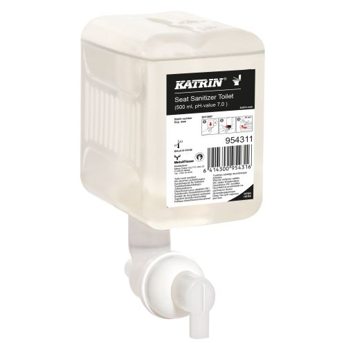 Katrin Toilet Seat Sanitizer 12x500 ml Katrin Toilet Seat Sanitizer 12x500 ml