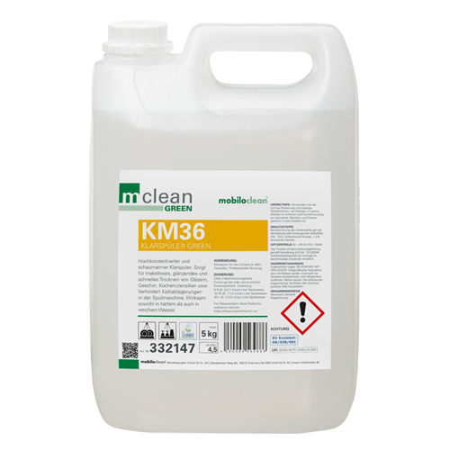 mclean Green KM36 Klarspüler Hochkonzentrat 5 ltr. mclean Green KM36 Klarspüler Hochkonzentrat 5 ltr.