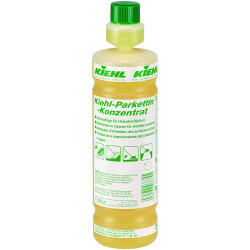 Kiehl-Parkettin-Konzentrat Wischpflege für Holzböden 1 ltr. Kiehl-Parkettin-Konzentrat Wischpflege für Holzböden 1 ltr.