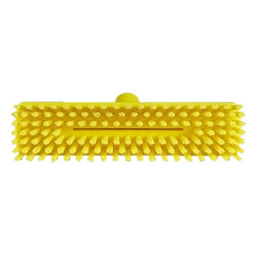 Vikan Schrubber mit Wasserdurchlauf, 270 mm, extra hart, gelb Vikan Schrubber mit Wasserdurchlauf, 270 mm, extra hart, gelb