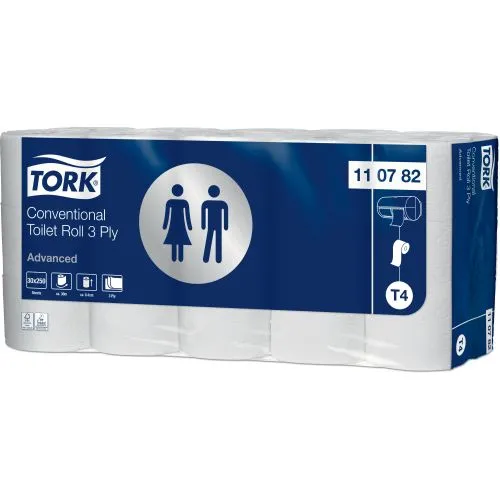 Tork Advanced Toilettenpapier 3-lagig, 250 Blatt