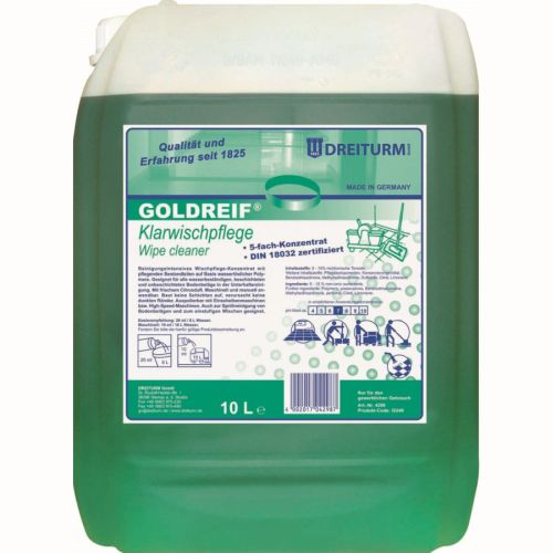 Dreiturm GOLDREIF Klarwischpflege 10 ltr. Dreiturm GOLDREIF Klarwischpflege 10 ltr.
