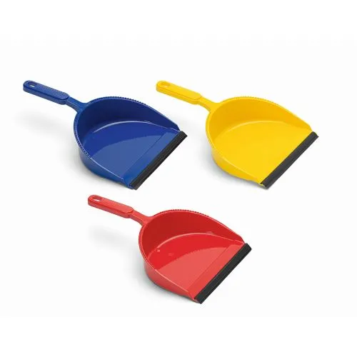 Kehrschaufel Nölle PVC sort. mit Lippe